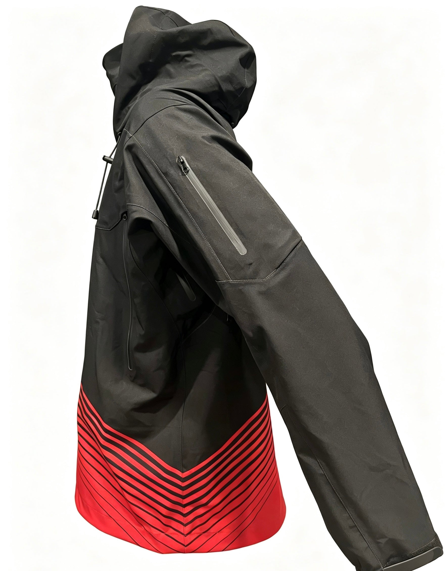 AZENG Sports Waterproof Jacket Lightweight Softshell Windproof Windbreaker Breathable Outdoor Cycling Hooded Jacket