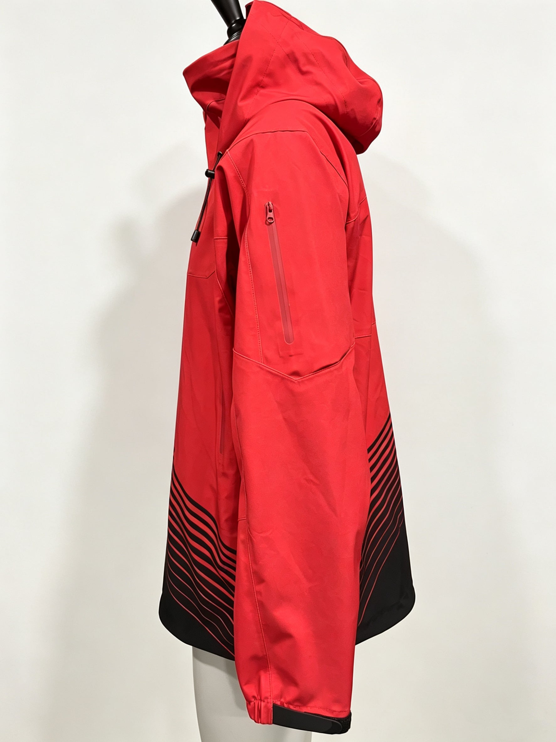 AZENG Sports Waterproof Jacket Lightweight Softshell Windproof Windbreaker Breathable Outdoor Cycling Hooded Jacket