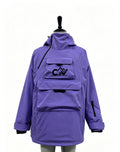 AZENG SPORTS Waterproof Ski Jacket 2-Layer Oxford Fabric with Membrane & Cotton Fill for Skiing and Snowboarding