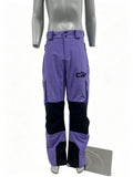 AZENG SPORTS Waterproof Insulated Ski Pants – 2-Layer Oxford Fabric, Cotton Fill, DWR Grade 4