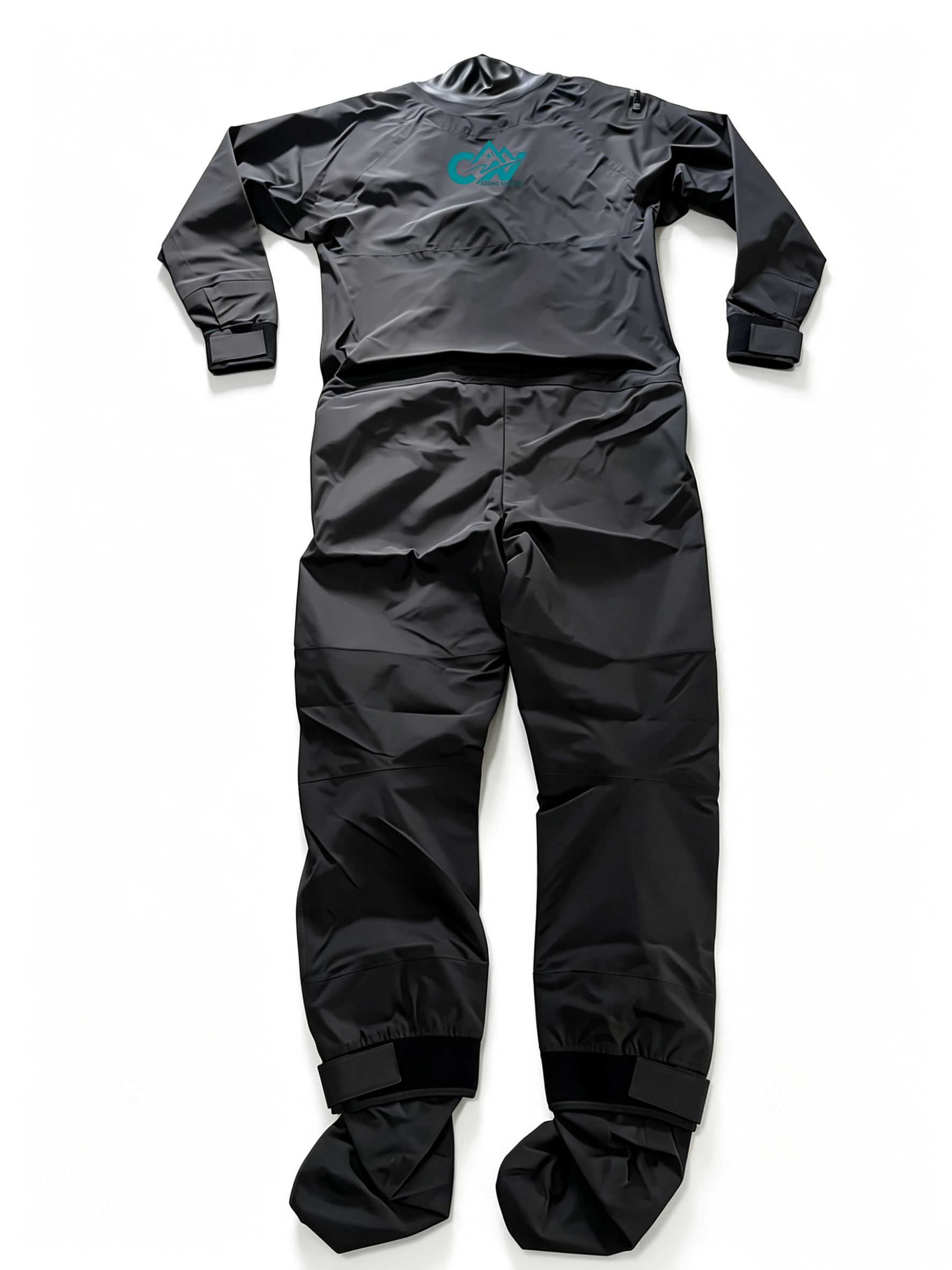 AZENG SPORTS One-Piece Drysuit | Waterproof Kayak & Water Sports Dry Suit