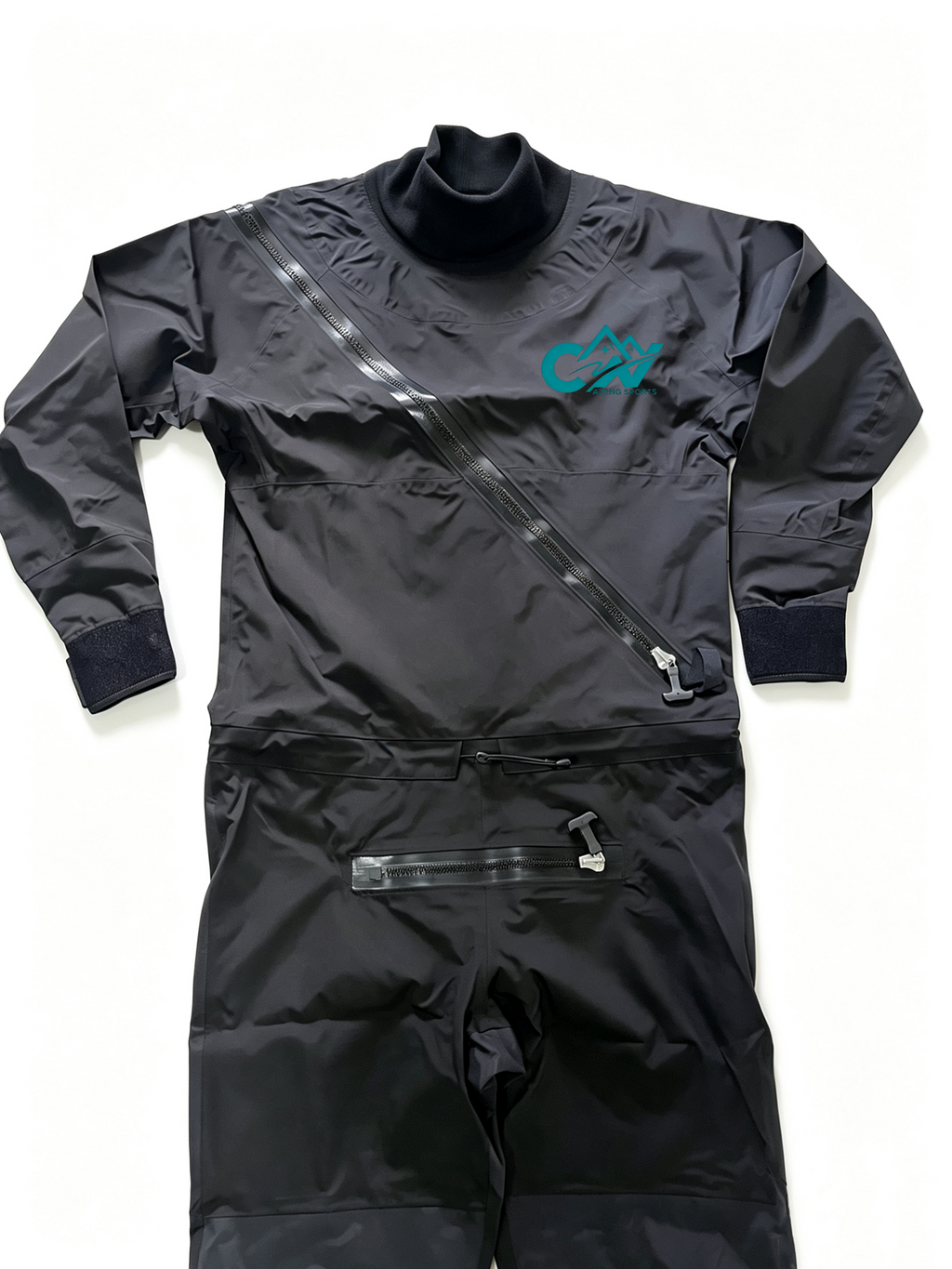AZENG SPORTS One-Piece Drysuit | Waterproof Kayak & Water Sports Dry Suit