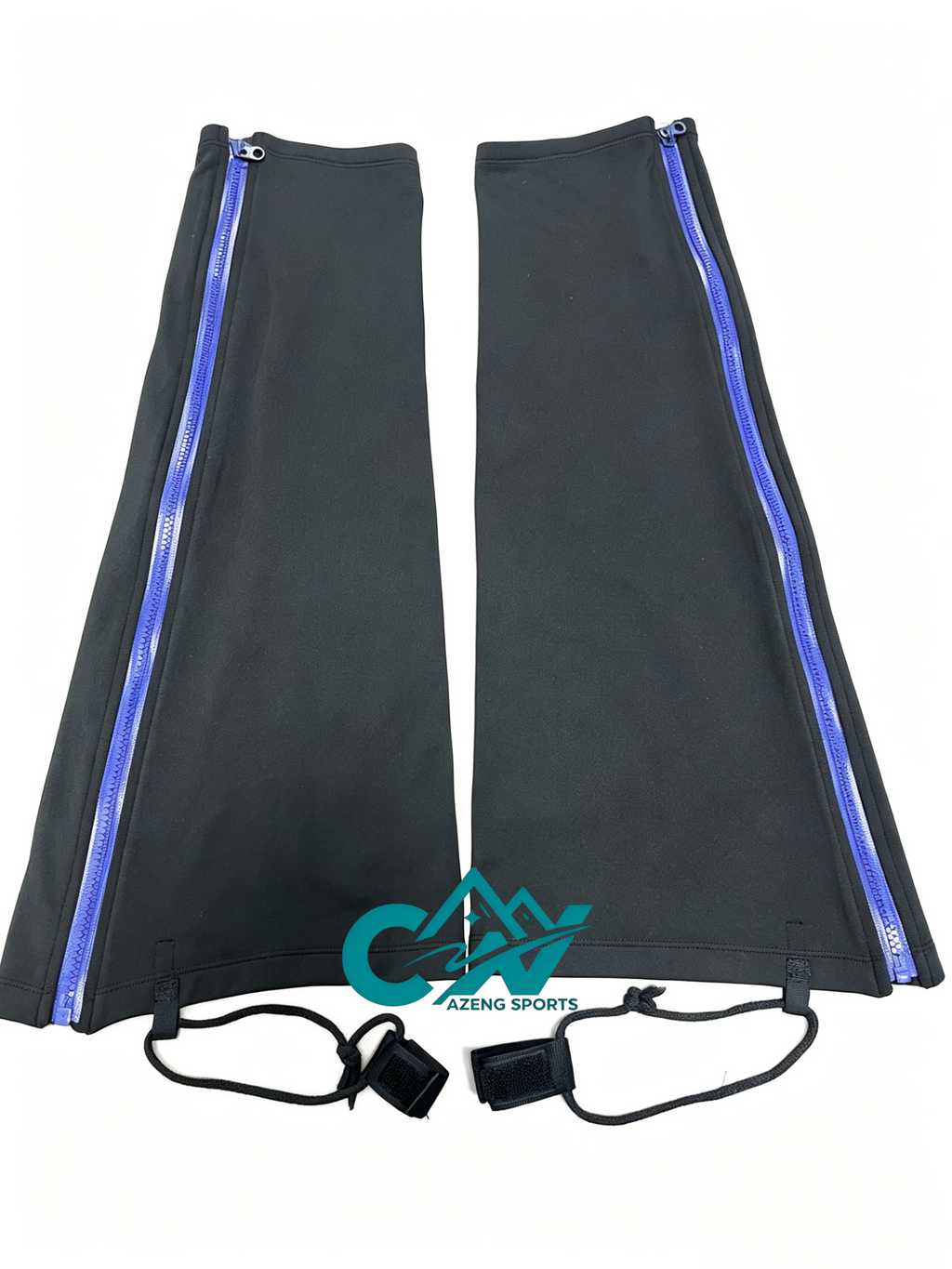 AZENG SPORTS Knitted Fleece-Lined Warm Leg Gaiters | Snow & Wind Protection