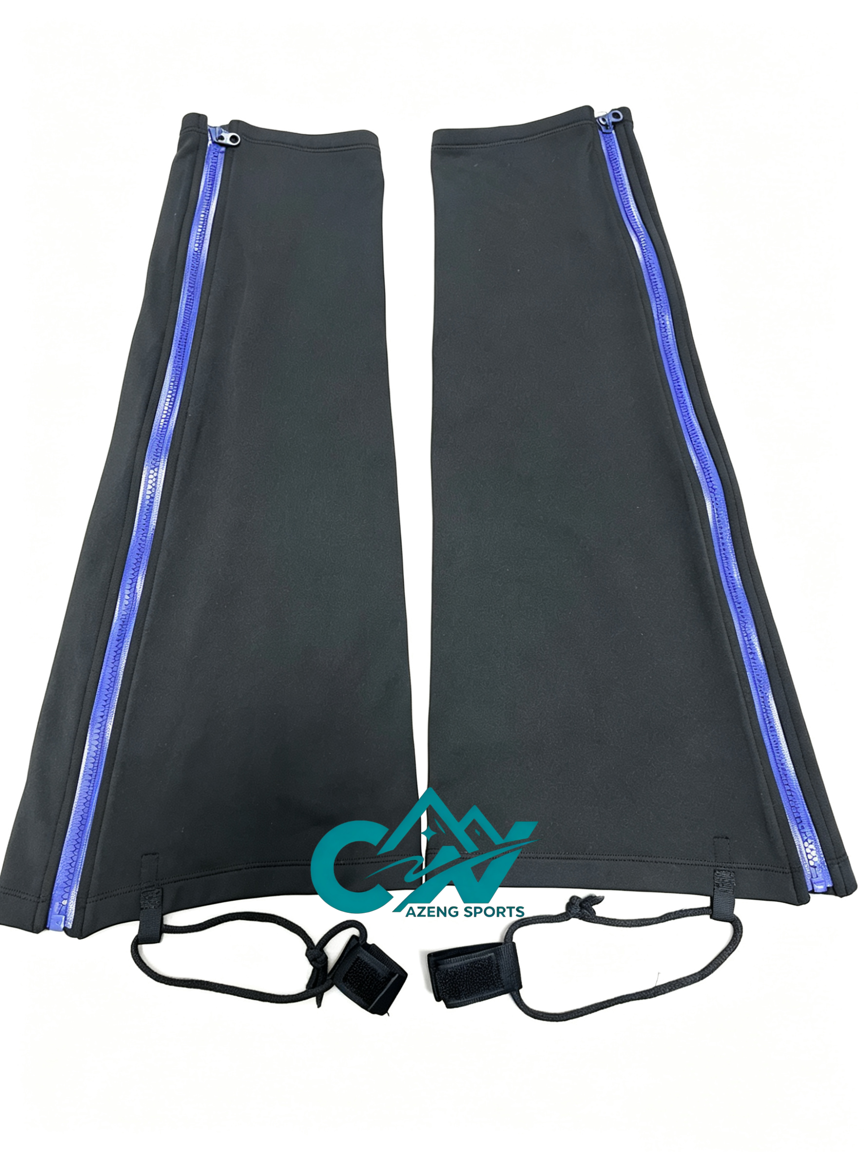 AZENG SPORTS Knitted Fleece-Lined Warm Leg Gaiters | Snow & Wind Protection
