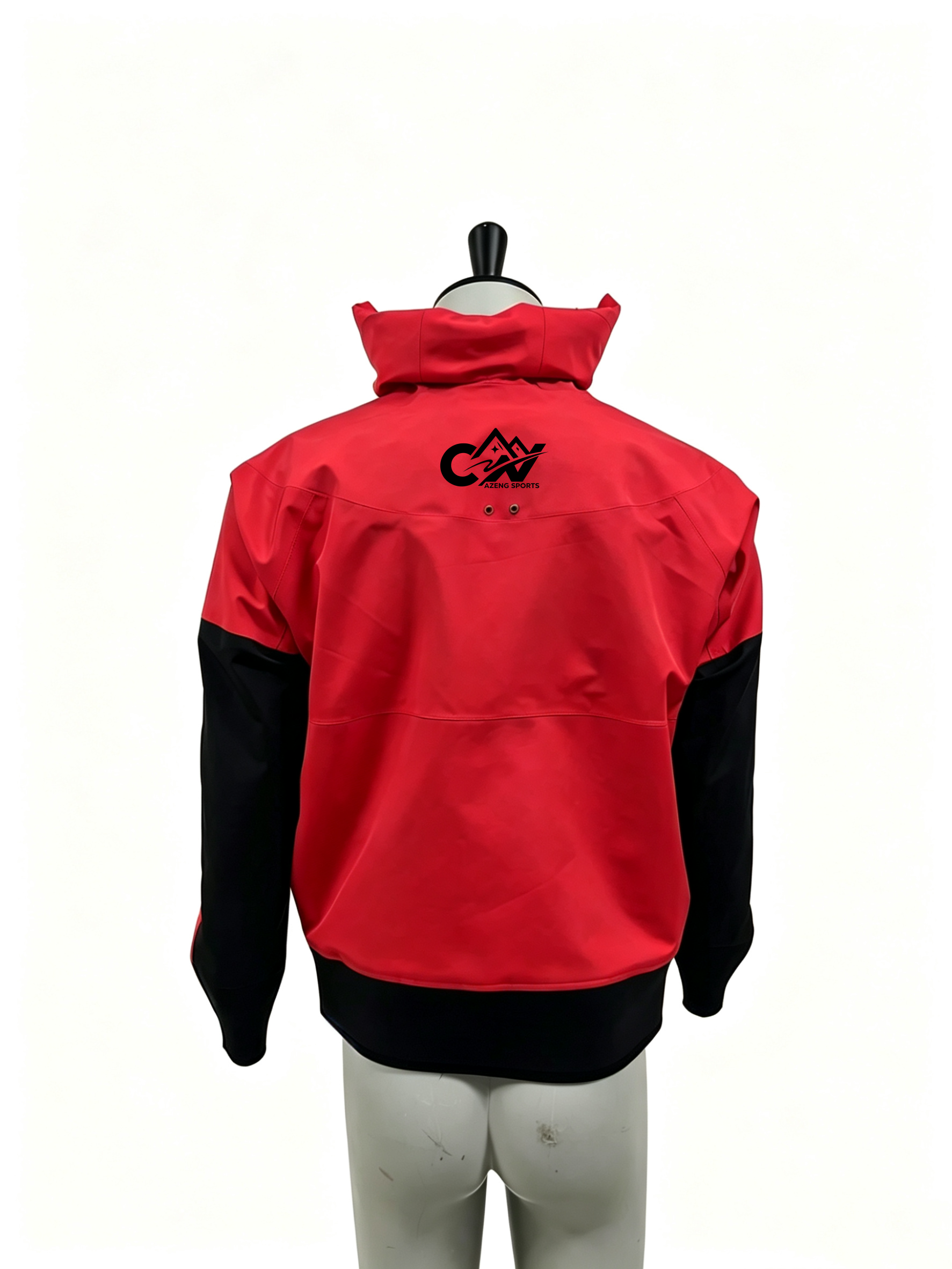 AZENG SPORTS Dry Top | 3-Layer Waterproof Kayak & Fishing Jacket with Neoprene Seals