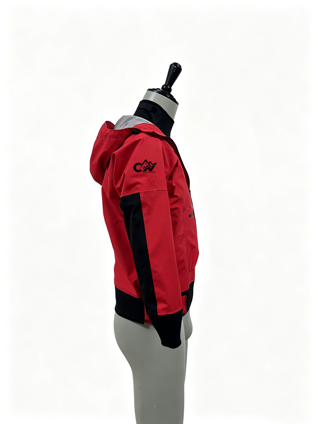 AZENG SPORTS Dry Top | 3-Layer Waterproof Kayak & Fishing Jacket with Neoprene Seals