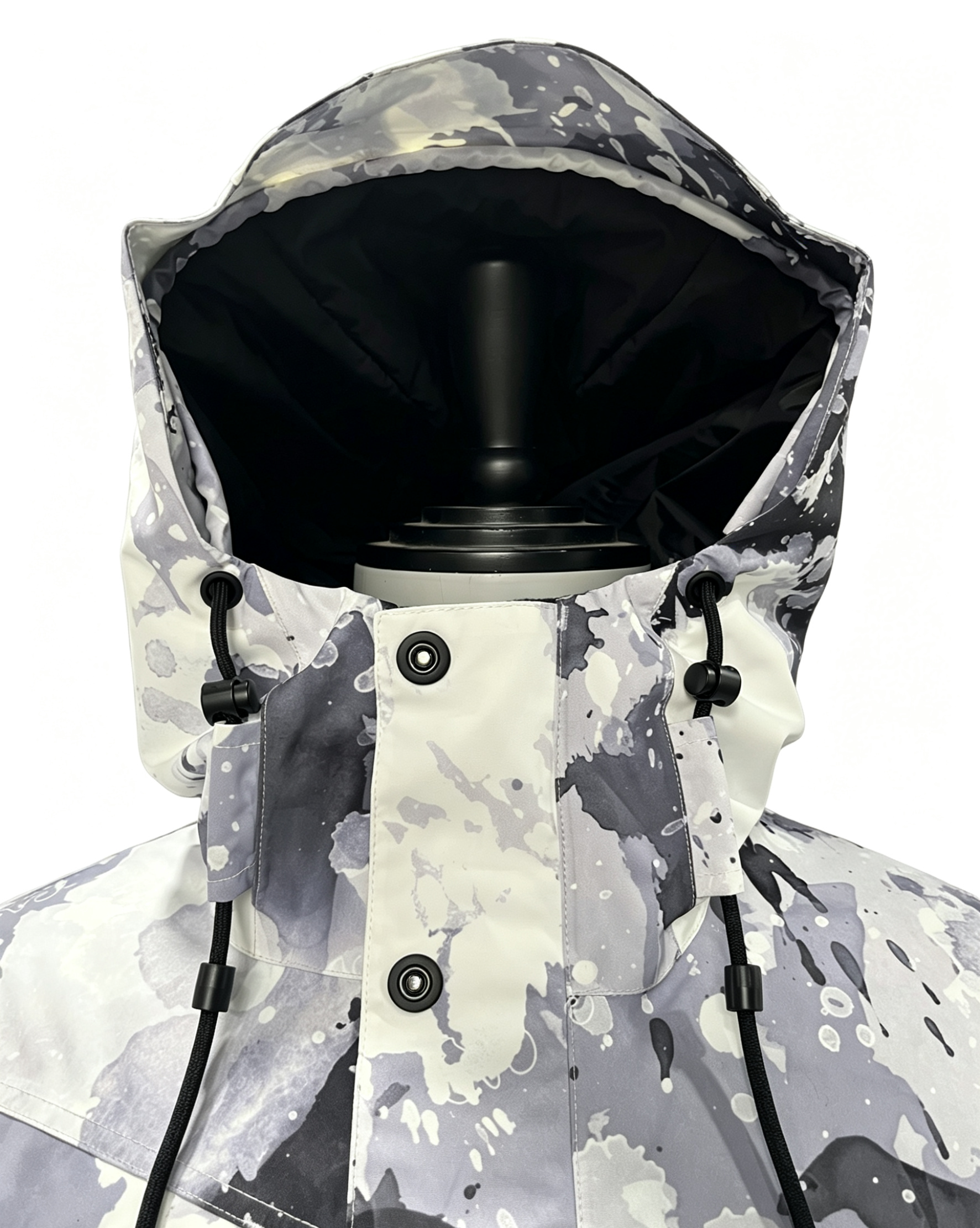 AZENG SPORTS Camouflage Mens Waterproof Ski Jacket Snow Coat for Snowboarding and Skiing