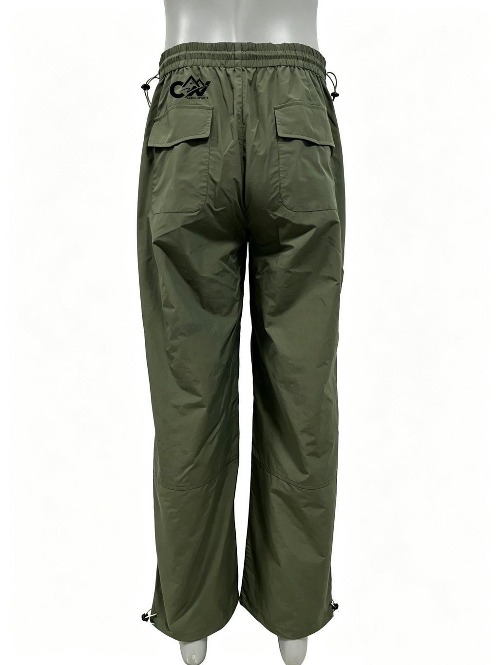AZENG SPORTS Mens and Womens Stretch Softshell Cargo Pants – Quick-Dry High-Waist Straight Leg