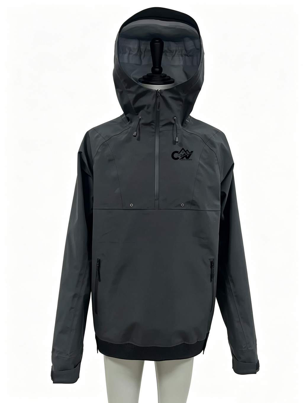 AZENG SPORTS 3-Layer Waterproof Anorak Jacket | Fishing & Kayaking Shell Jacket