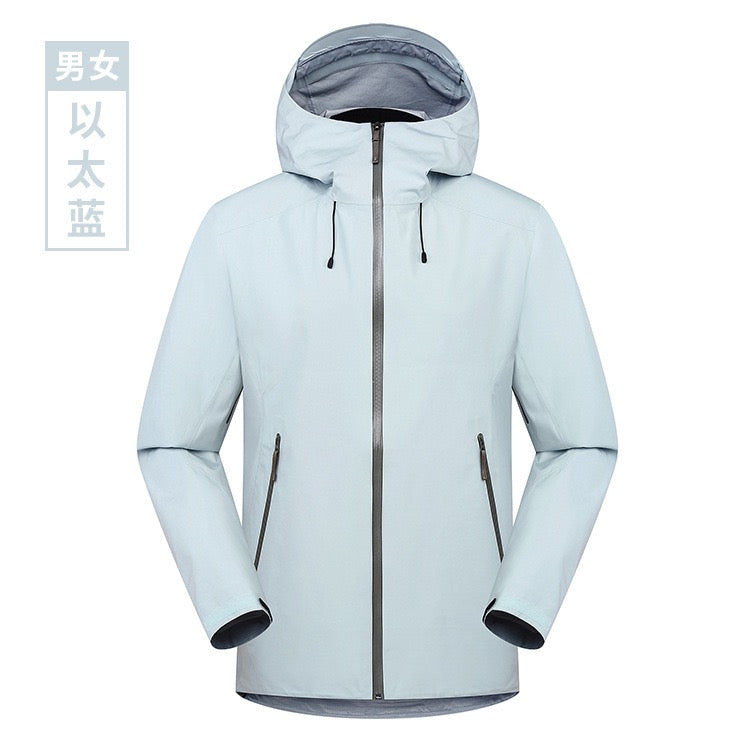 AZENG SPORTS 3-Layer Waterproof Jacket | YKK Zippers | Seam-Sealed | Unisex without logo