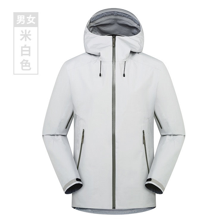 AZENG SPORTS 3-Layer Waterproof Jacket | YKK Zippers | Seam-Sealed | Unisex without logo