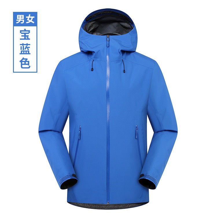 AZENG SPORTS 3-Layer Waterproof Jacket | YKK Zippers | Seam-Sealed | Unisex without logo