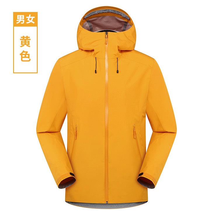 AZENG SPORTS 3-Layer Waterproof Jacket | YKK Zippers | Seam-Sealed | Unisex without logo