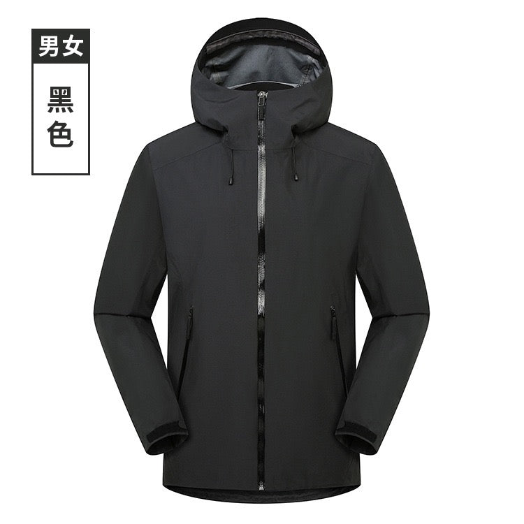 AZENG SPORTS 3-Layer Waterproof Jacket | YKK Zippers | Seam-Sealed | Unisex without logo